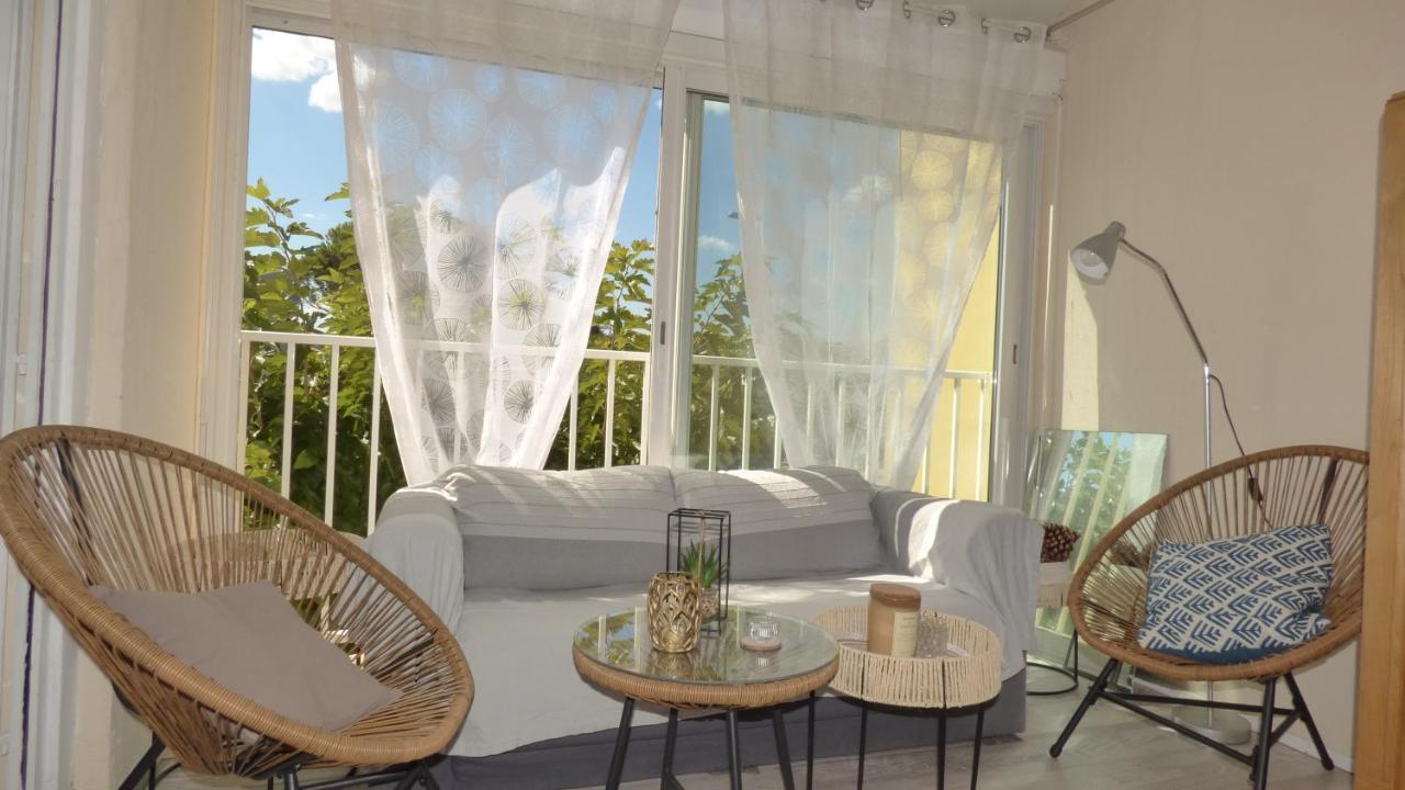 Charmant T2, Cabine, Parking, Les Balcons De La Mediterranee, Narbonne Plage Bagian luar foto